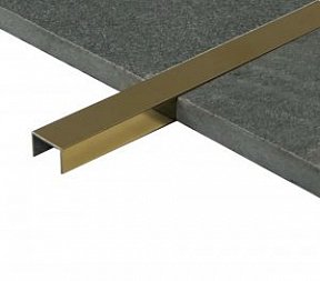 Профиль Juliano Tile Trim SUP15-2S-10H Gold полированный (2440мм)